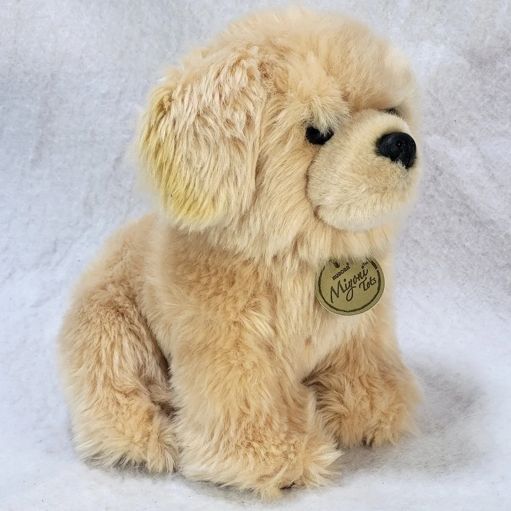 AURORA Miyoni Tots Golden Retriever Puppy Soft Plush Golden Tan Stuffed Toy 8" - Picture 3 of 12